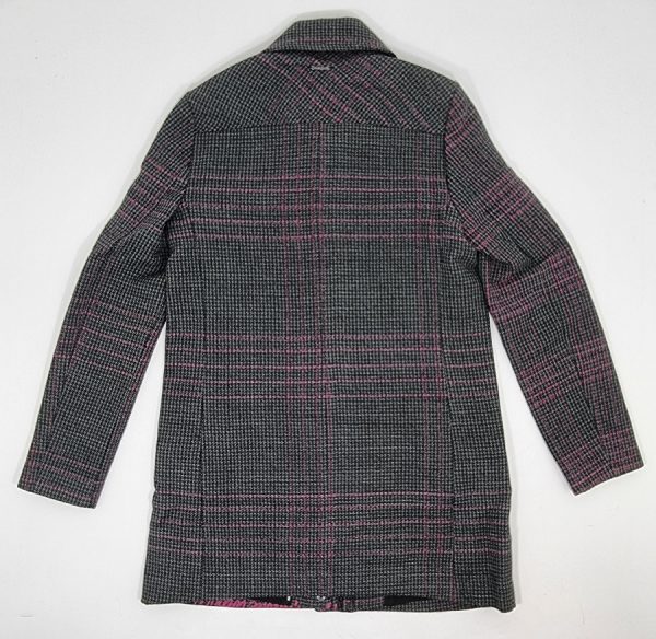 Cappotto Desigual grigio rosa 2